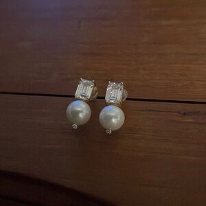 Pearl earrings